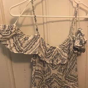 Confess ruffles top dress!